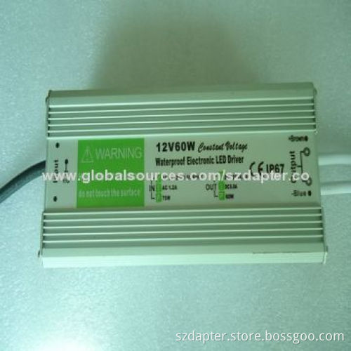 12/24V 30W Constant Voltage IP67 Waterproof LED Power Supply with CE/RoHS Mark